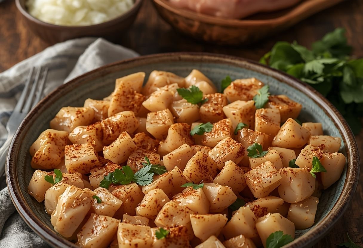 Cowboy Butter Chicken Pasta - Process or ingredients