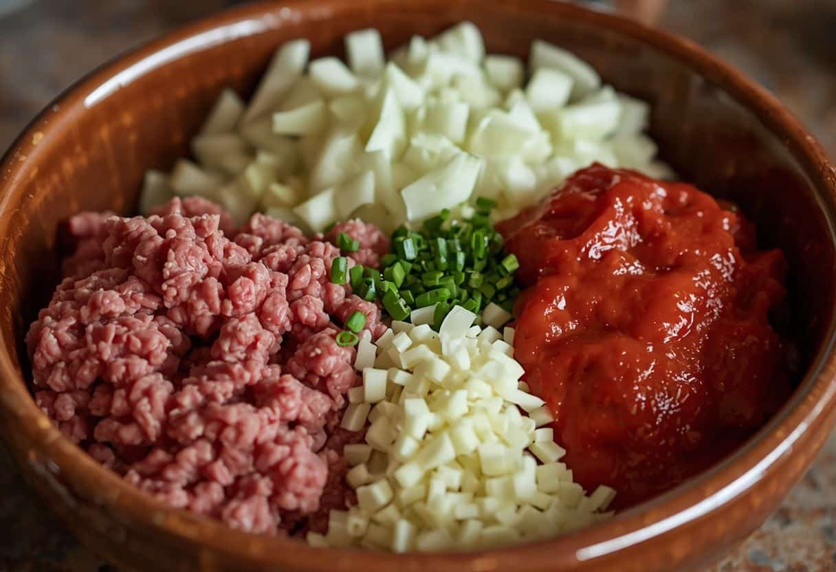 Lasagna Soup: The Easiest, Creamiest Comfort Food Recipe 3 Lasagna soup - Process or ingredients