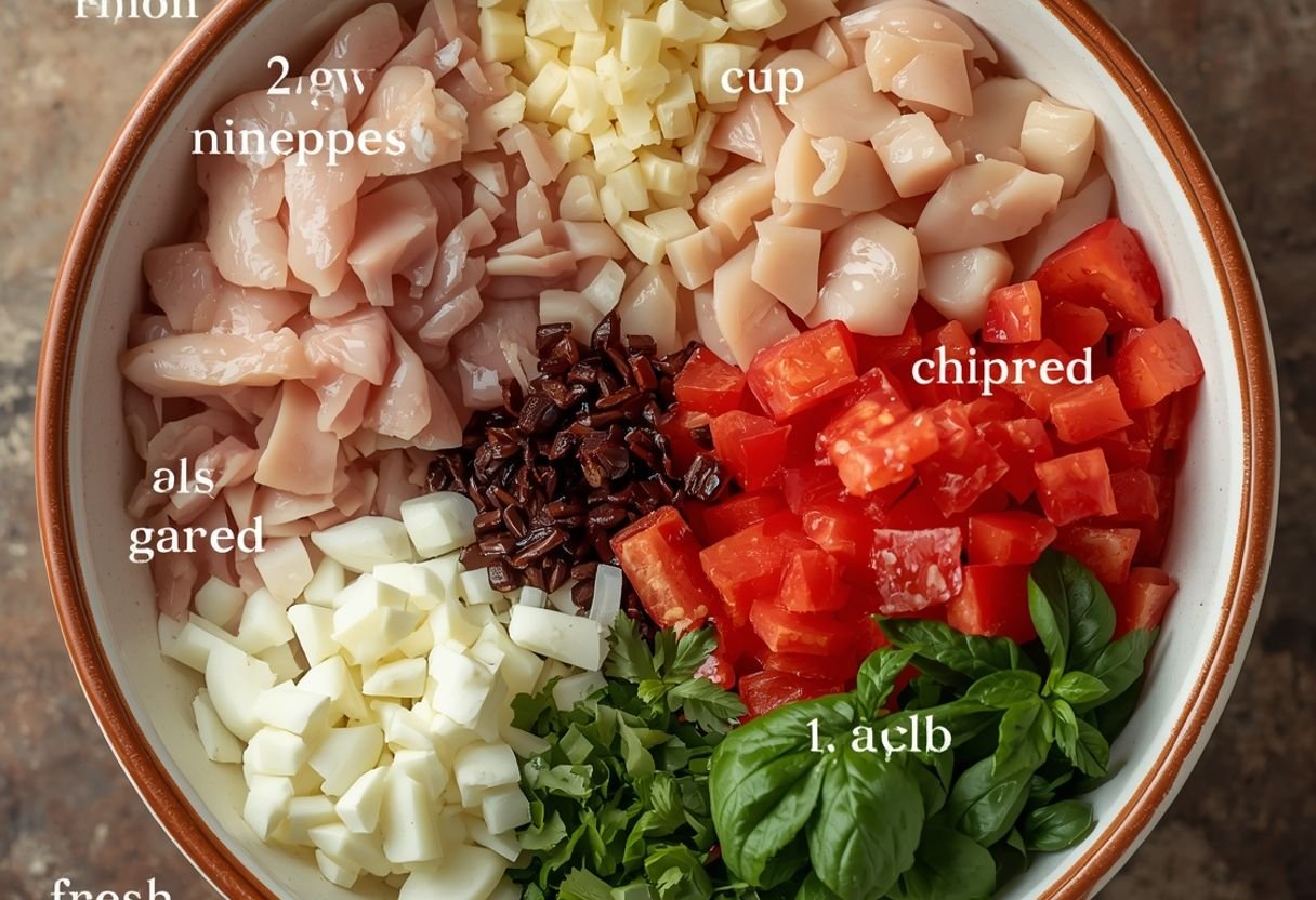 Marry me chicken soup - Process or ingredients