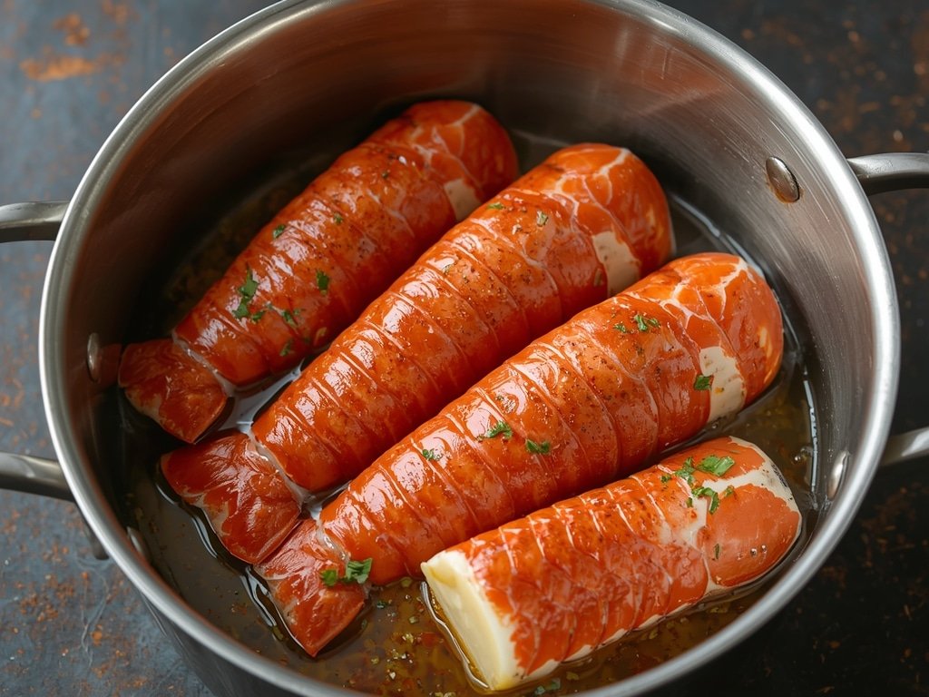How to Cook Lobster Tails: Easy, Juicy Perfection! 4 how to cook lobster tails - Process or ingredients